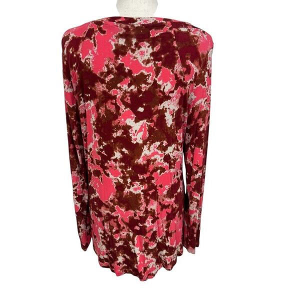 "LOGO"!! Tie Dye,Long sleeve shirt W/Pockets,  Artsy, Soft, Comfy,Gypsy,Size M - Picture 2 of 9